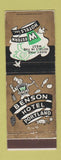 Matchbook Cover - Benson Hotel Portland OR