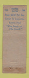 Matchbook Cover - Roosevelt Hotel New Orleans LA WORN