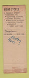 Matchbook Cover - SS Pierce Stores Boston MA WEAR