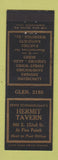 Matchbook Cover - Hermit Tavern Ernie Schimmelman's