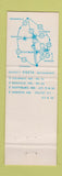 Matchbook Cover - Fiesta Restaurant Moore's Columbus Nashville Madison IN girlie