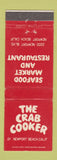 Matchbook Cover - The Crab Cooker Newport Beach CA WEAR
