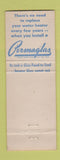 Matchbook Cover - Permaglas Water Heaters G&K Electric Sharon PA