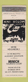 Matchbook Cover - Minich Tourists Court Oil City PA WEAR