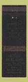 Matchbook Cover - Hotel Altland Abbottstown PA