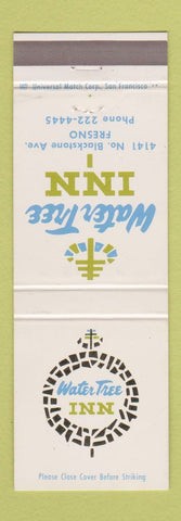 Matchbook Cover - Water Tree Inn Fresno CA
