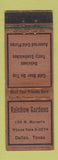 Matchbook Cover - Rainbow Gardens Dallas TX WEAR