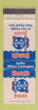 Matchbook Cover - Santa Fe Foods WEAR