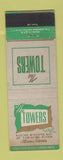 Matchbook Cover - The Towers Miami FL WEAR