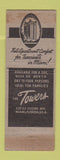 Matchbook Cover - The Towers Miami FL WEAR