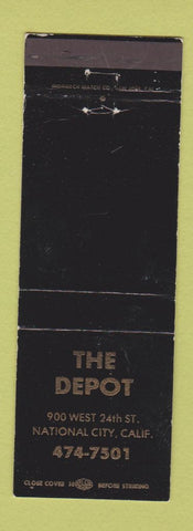 Matchbook Cover - The Depot National City CA
