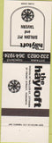 Matchbook Cover - The Hayloft Toronto ON
