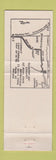 Matchbook Cover - Democrat Hot Springs Bakersfield CA WEAR
