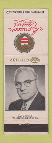 Matchbook Cover - Monaco's Cleveland OH Restaurant