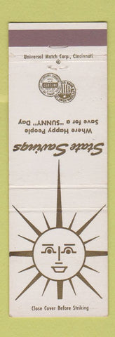 Matchbook Cover - State Savings Bank Grove City OH