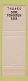 Matchbook Cover - Don Molino Bar Wyandotte MI