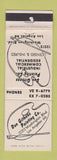 Matchbook Cover - Dan Githens Painting Los Angeles CA WEAR