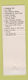 Matchbook Cover - Aloha Motel Atlantic City NJ