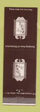 Matchbook Cover - Wayfarer Inn Rhinebeck Kingston Johnstown NY