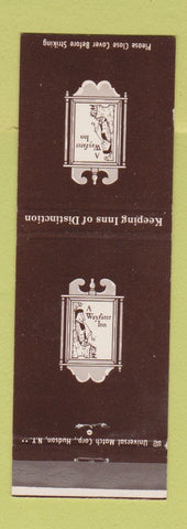 Matchbook Cover - Wayfarer Inn Rhinebeck Kingston Johnstown NY