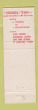 Matchbook Cover - Red Carpet Inn St Augustine FL McDonough GA Candy Land