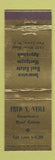 Matchbook Cover - Fred Veile Insurance Real Estate Fair LAWn NJ