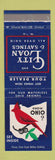 Matchbook Cover - City Loan and Savings OH Ohio