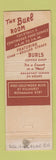 Matchbook Cover - Burl's Coffee Shop Los Angeles CA
