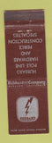 Matchbook Cover - Hubbard Lineman Equipment Oakland CA