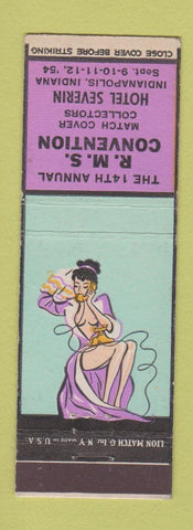 Matchbook Cover - RMS Convention Hotel Severin Indianapolis IN pinup