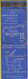 Matchbook Cover - Hamilton Hotel NO TOWN WORN