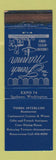 Matchbook Cover - Pierre Interlude Restaurant Spokane WA