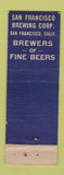Matchbook Cover - Burgermeister Beer WORN