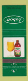 Matchbook Cover - Labatt Beer