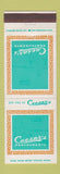Matchbook Cover - Caesar's Restaurants La Mesa San Diego CA