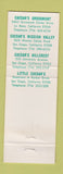 Matchbook Cover - Caesar's Restaurants La Mesa San Diego CA