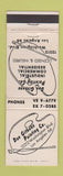 Matchbook Cover - Dan Githens Painting Los Angeles CA WEAR