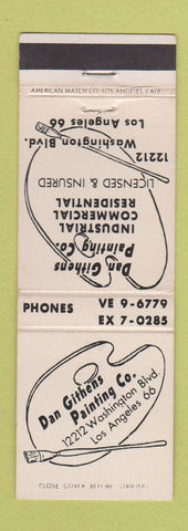 Matchbook Cover - Dan Githens Painting Los Angeles CA WEAR