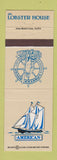 Matchbook Cover - American Lobster House Cape May NJ