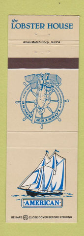 Matchbook Cover - American Lobster House Cape May NJ