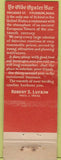 Matchbook Cover - Sixteenth Century restaurant Fitchburg MA