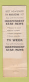 Matchbook Cover - TV Week Independent Star News CA?