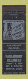 Matchbook Cover - Paramount Cleaners Denver Colorado Colfax