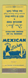 Matchbook Cover - Don Joe's Mexican Food San Diego CA