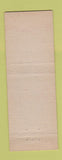 Matchbook Cover - Kriegshauser St Louis MO