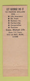 Matchbook Cover - The Wrights Insurance