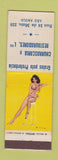 Matchbook Cover - Churrascaria Restaurant Sao Paulo Brazil pinup