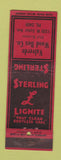Matchbook Cover - Sterling Lignite Coal Valverde Wood Box