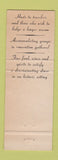 Matchbook Cover - High Point Inn Mount Pocono PA Yankee Doodle