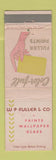Matchbook Cover - Fuller Paints WEAR